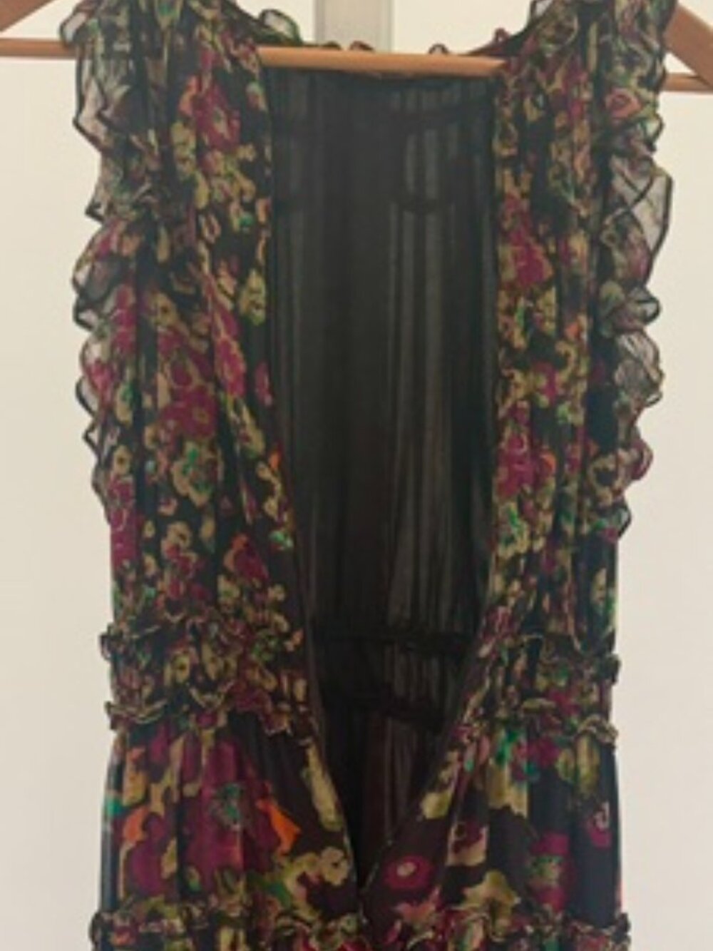 Ulla Johnson New York Dress Size 8 Silk - Picture 5 of 12